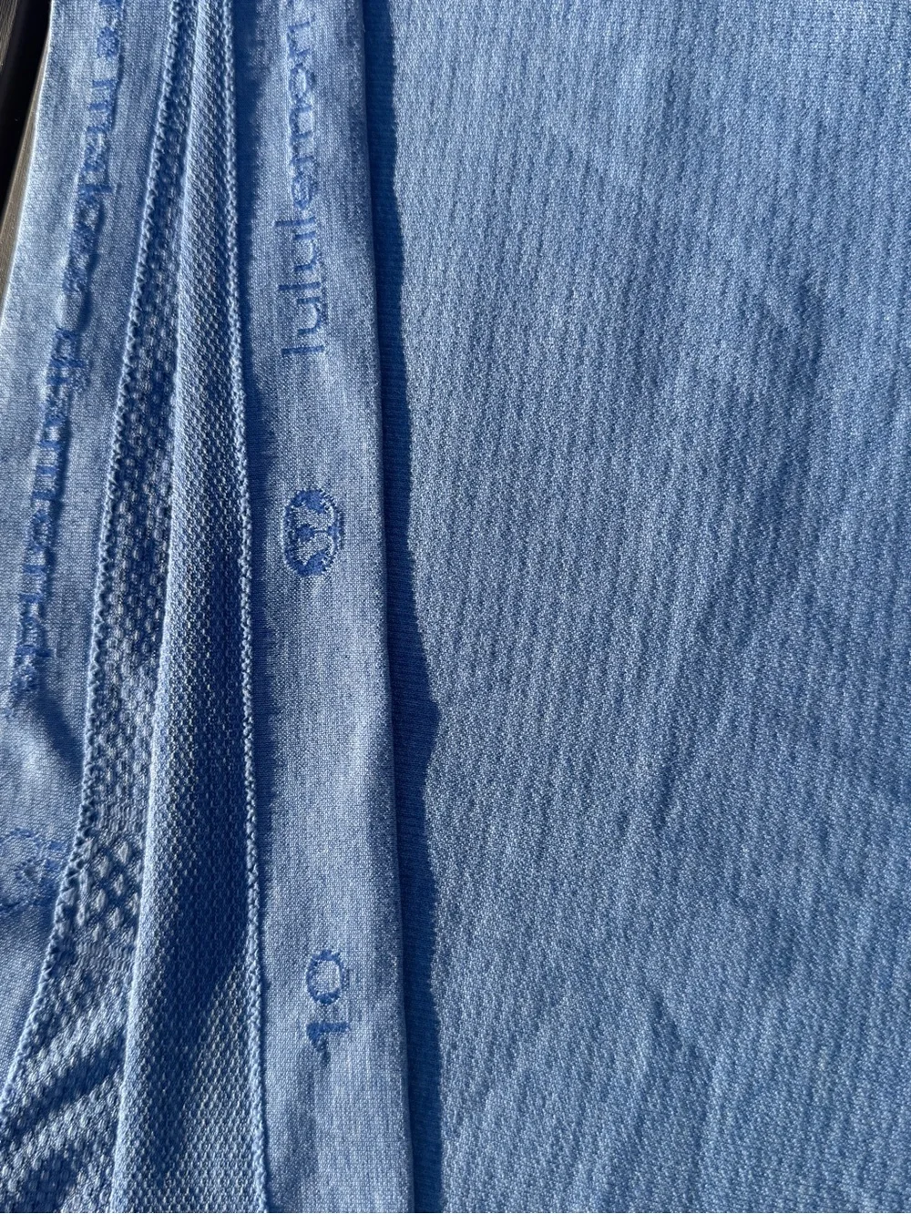 lululemon athletica Short Sleeve Scoop Neck Top - Light Blue